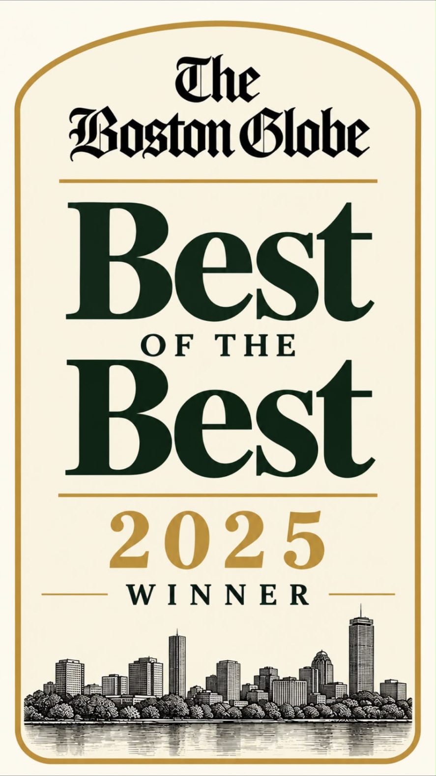 Official Boston Globe Best of the Best 2025 winner artwork